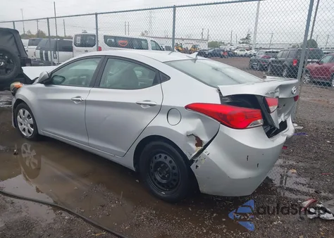 2011 Hyundai Elantra Gls z USA, uszkodzony, nr VIN 5NPDH4AE1BH061424